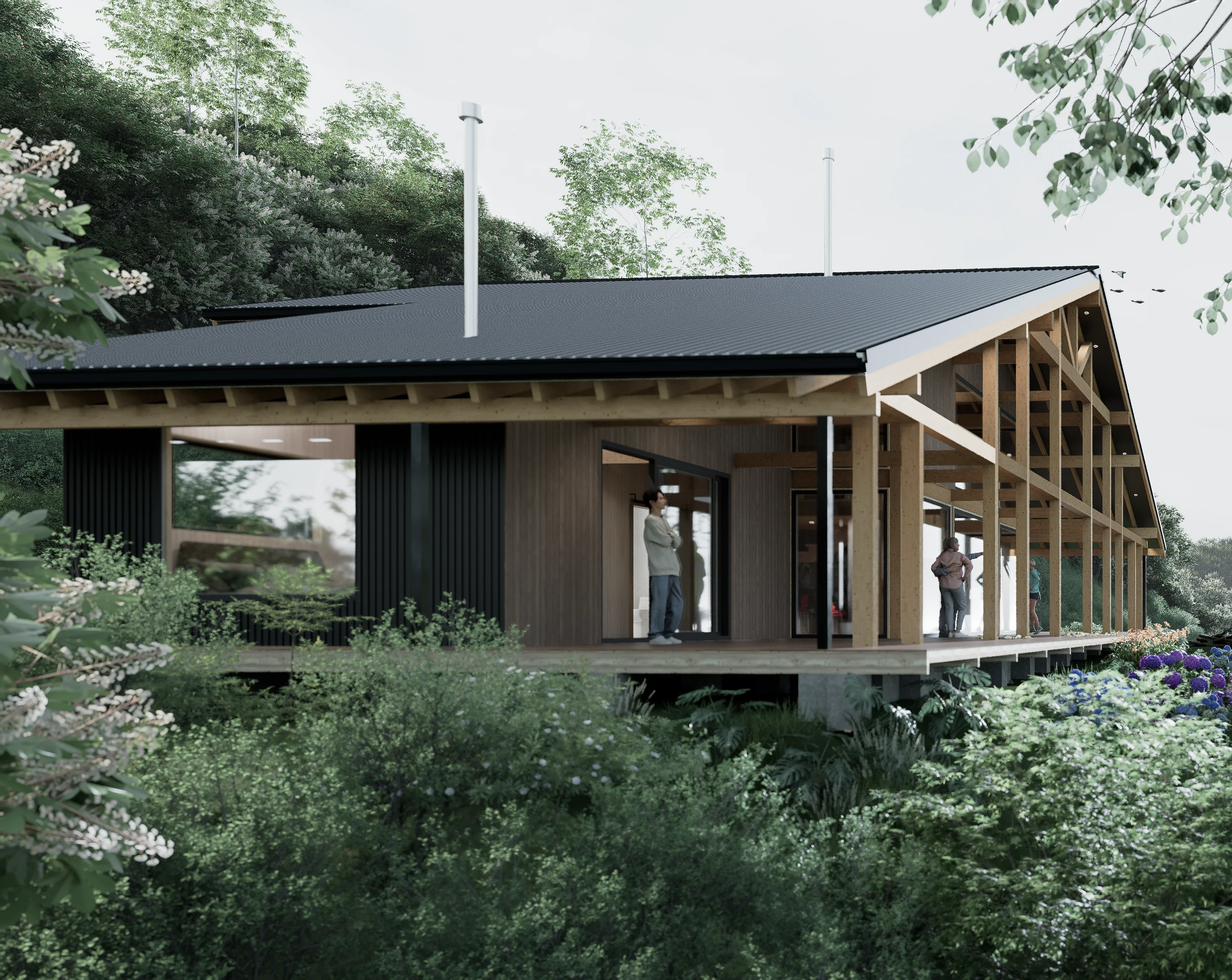 Casa Austral — Arquitectura en diálogo con el bosque