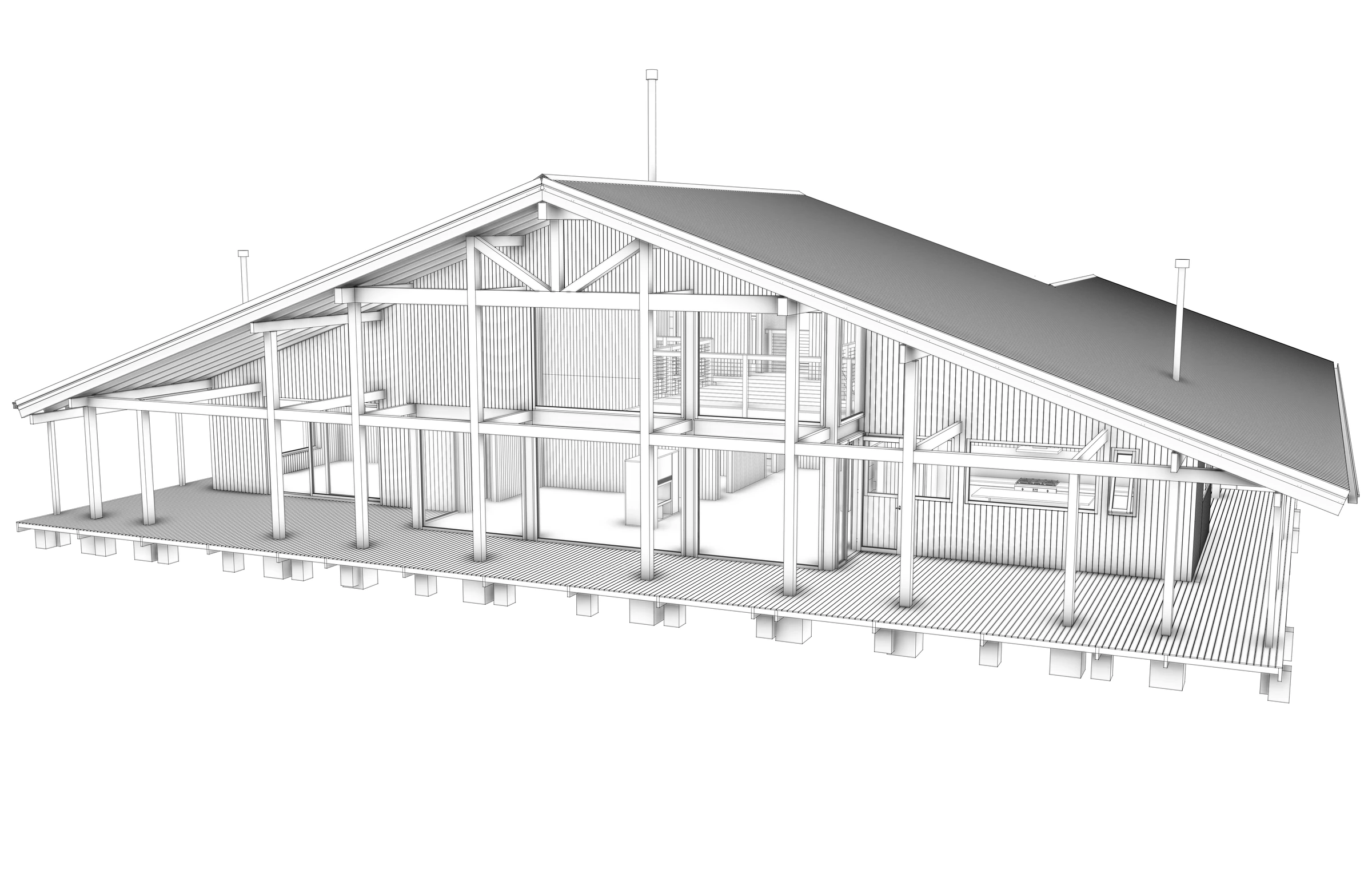 Diseño BIM — Casa Austral